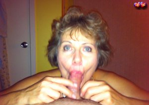 TAC Amateurs invite you to explore a free pictures with Busty Bliss in blowing dick scene